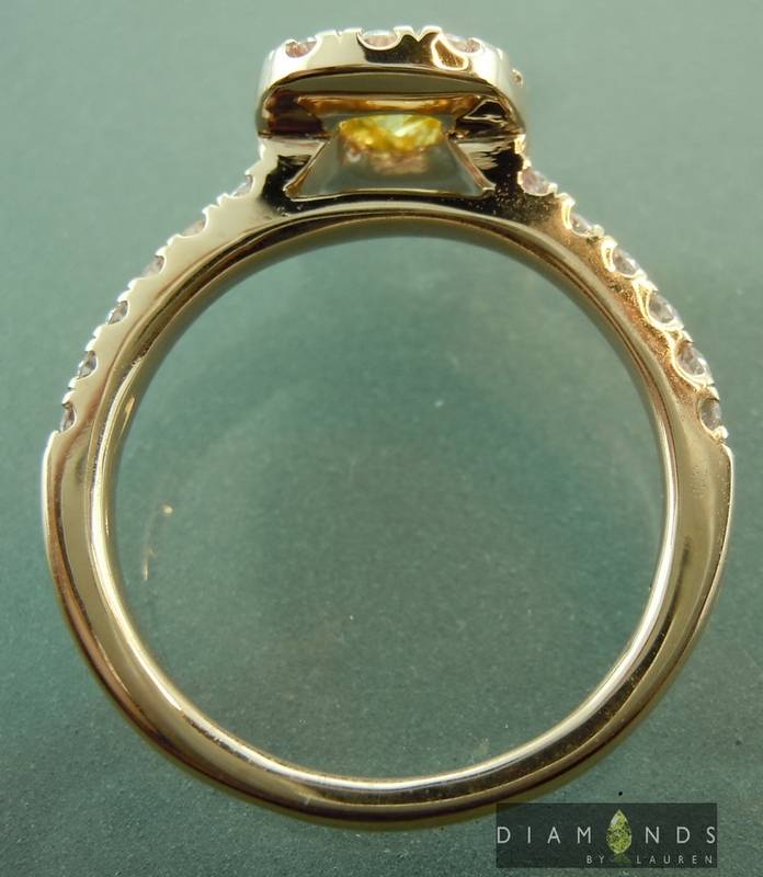 canary diamond ring