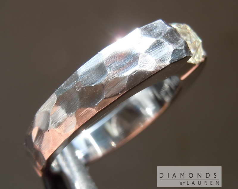 natural peruzzi diamond ring