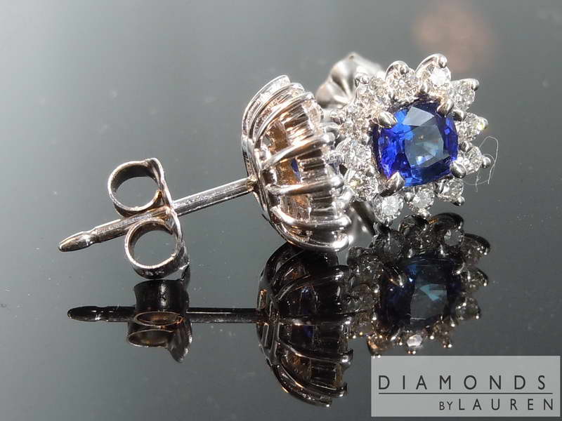 sapphire earrings