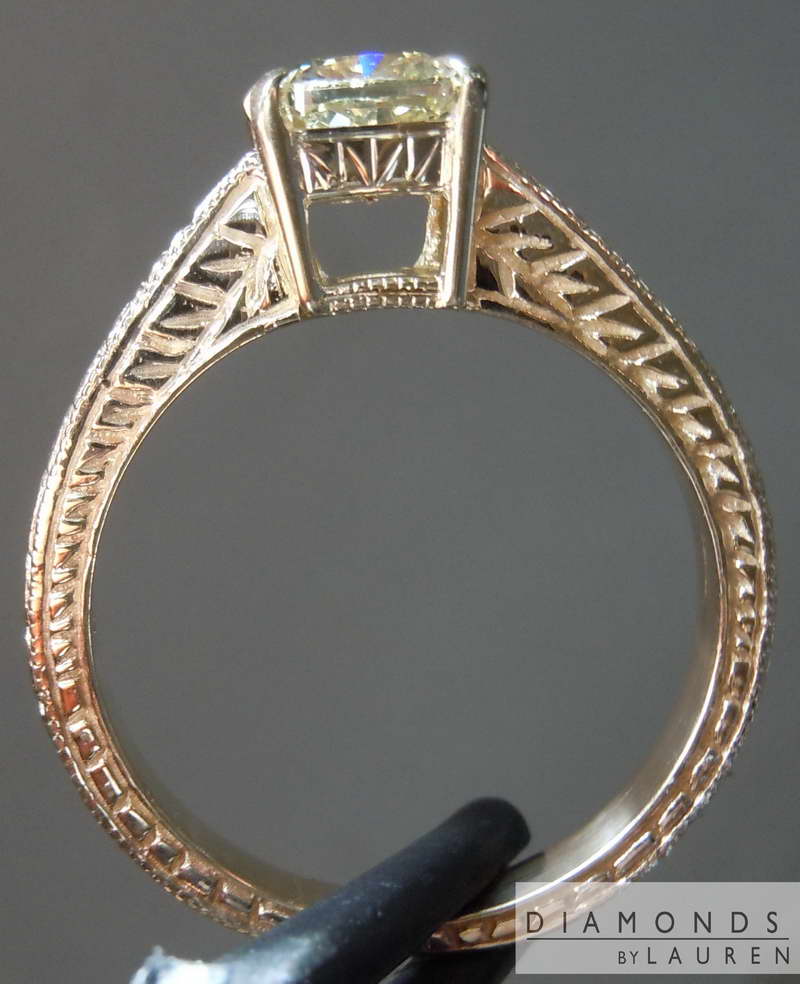 canary diamond ring