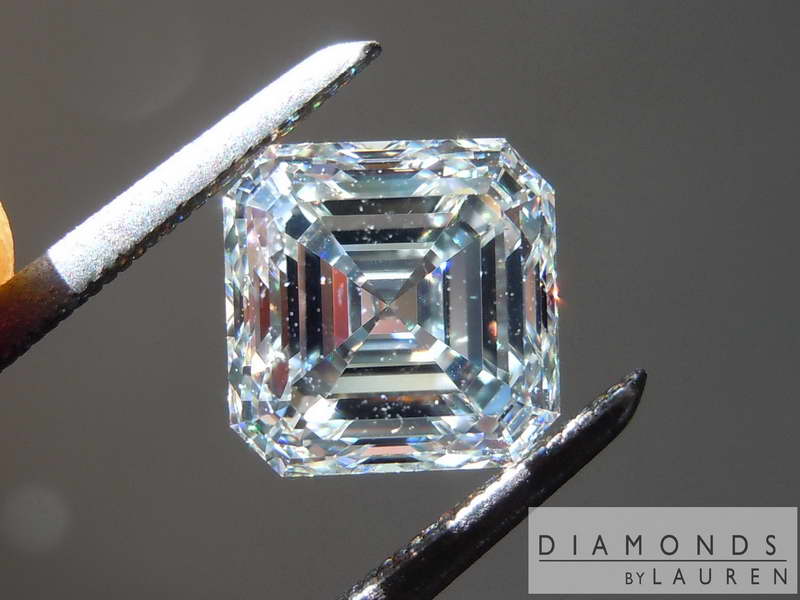 2.01ct J VS1 Asscher Cut Diamond R8320