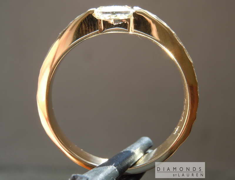 light yellow diamond band