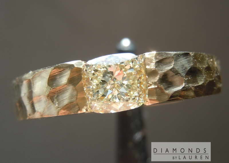 canary diamond ring