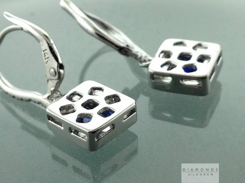 sapphire earrings