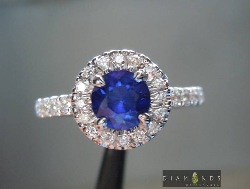sapphire and diamond ring