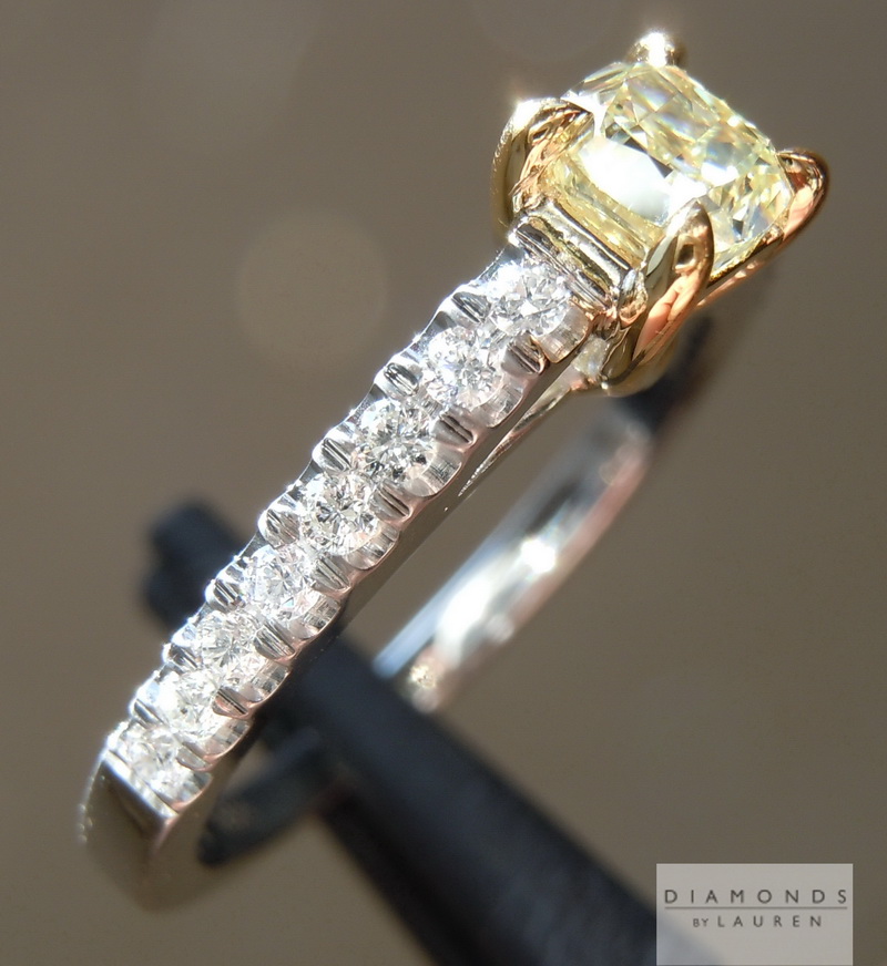 yellow diamond ring
