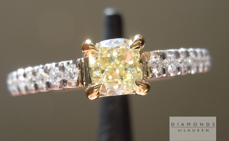 canary diamond ring