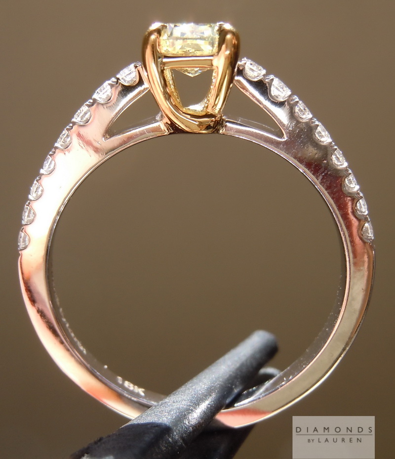 yellow diamond ring