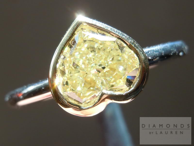 yellow diamond ring