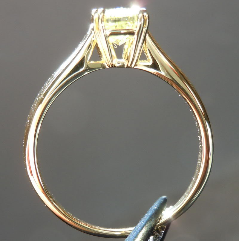 yellow diamond ring