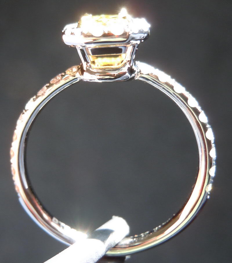 yellow diamond ring