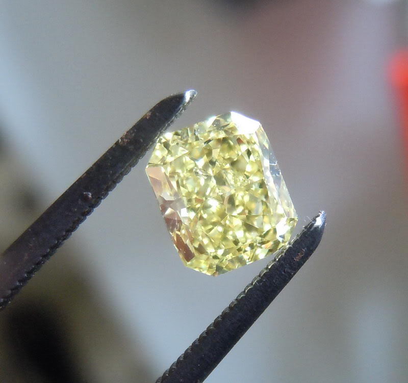 canary diamond ring