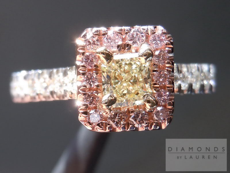 yellow diamond ring