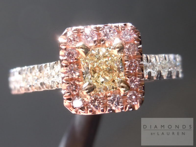yellow diamond ring