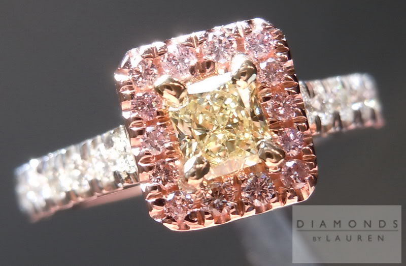 yellow diamond ring
