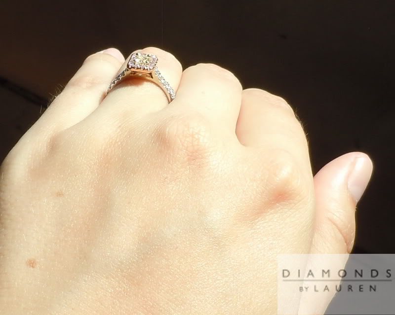 yellow diamond ring