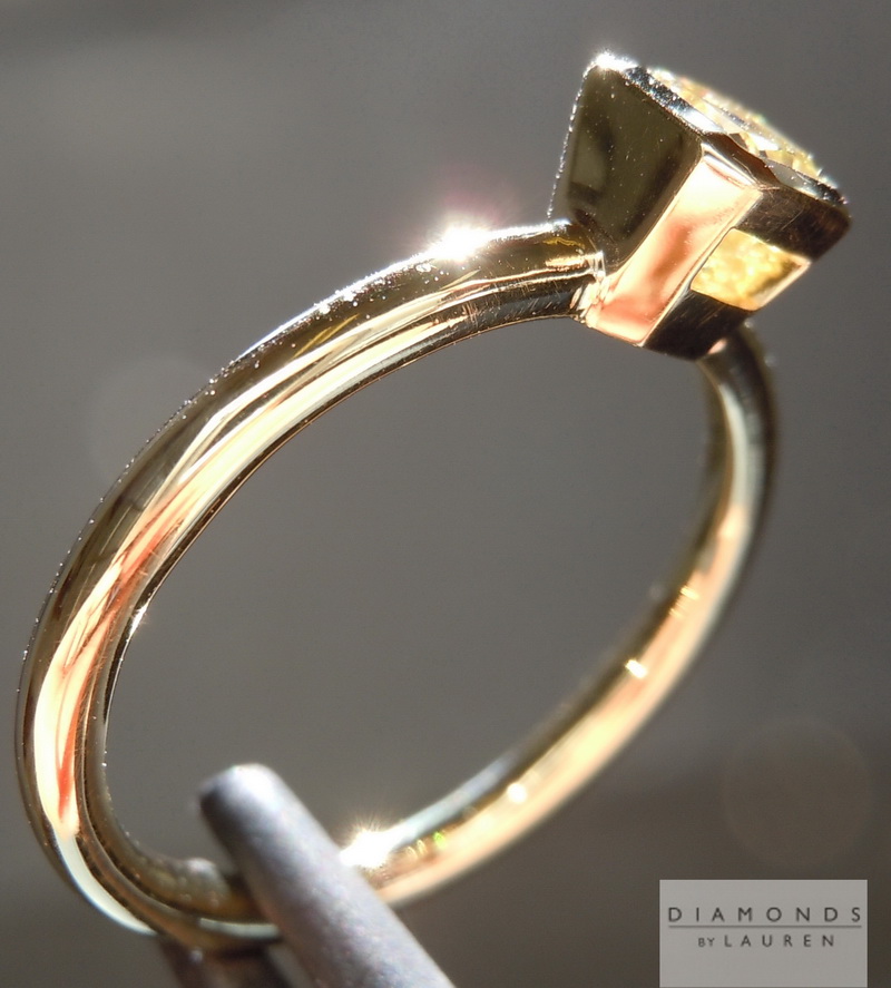 canary diamond ring