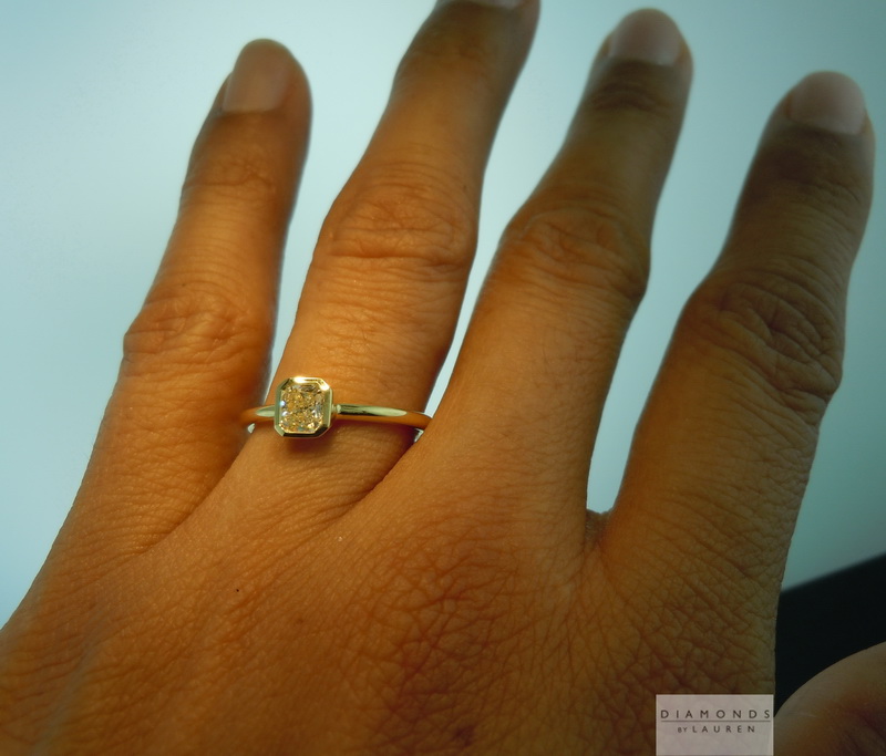 yellow diamond ring
