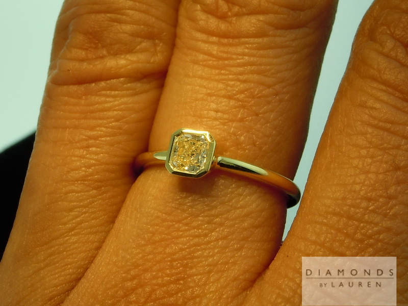 yellow diamond ring