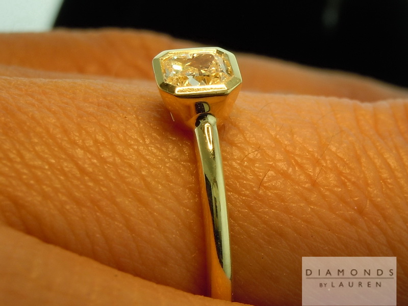 yellow diamond ring