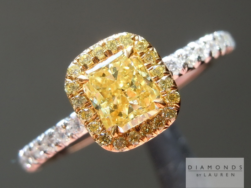yellow diamond ring