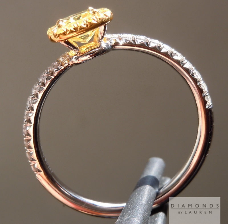 yellow diamond ring