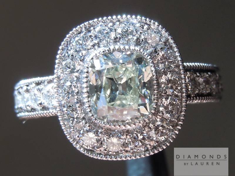 near colorless diamond ring