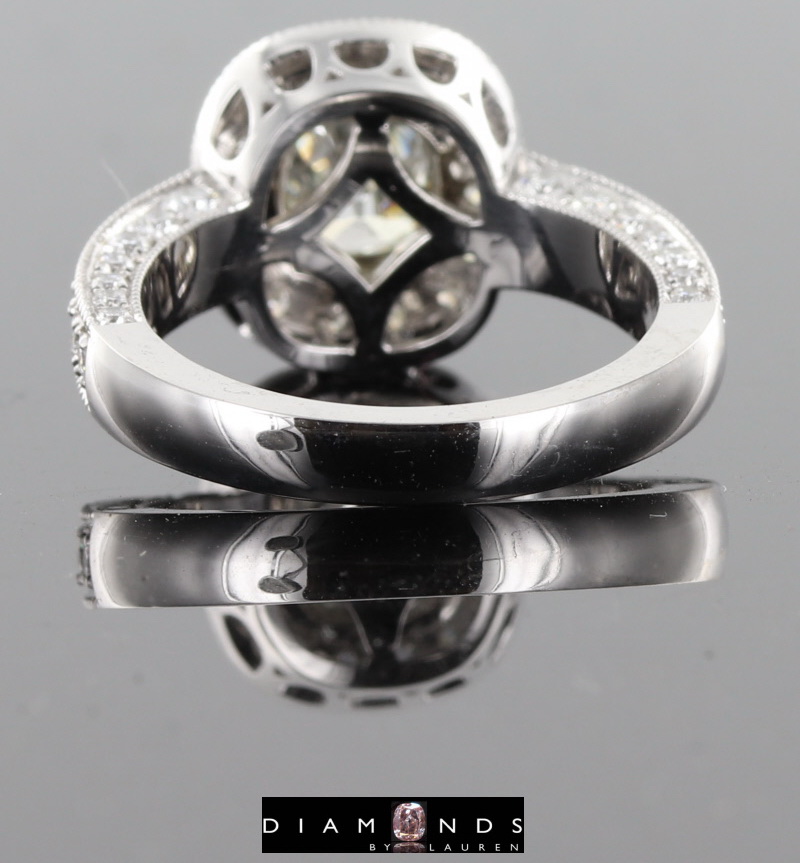 near colorless diamond ring