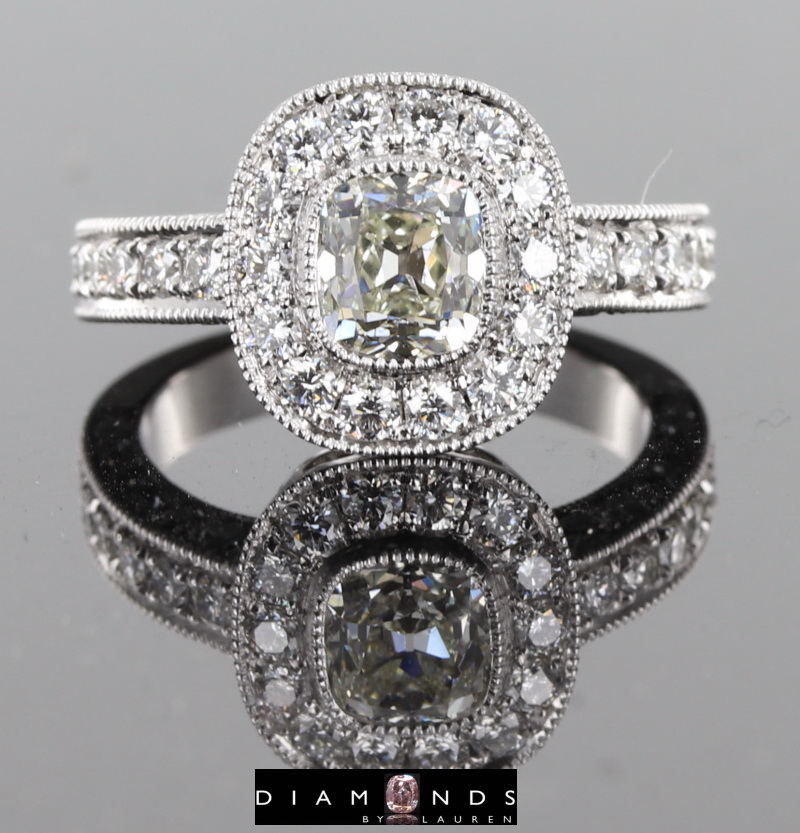 old minediamond ring