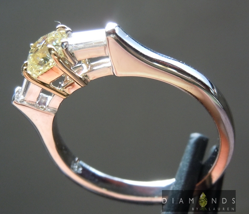 canary diamond ring