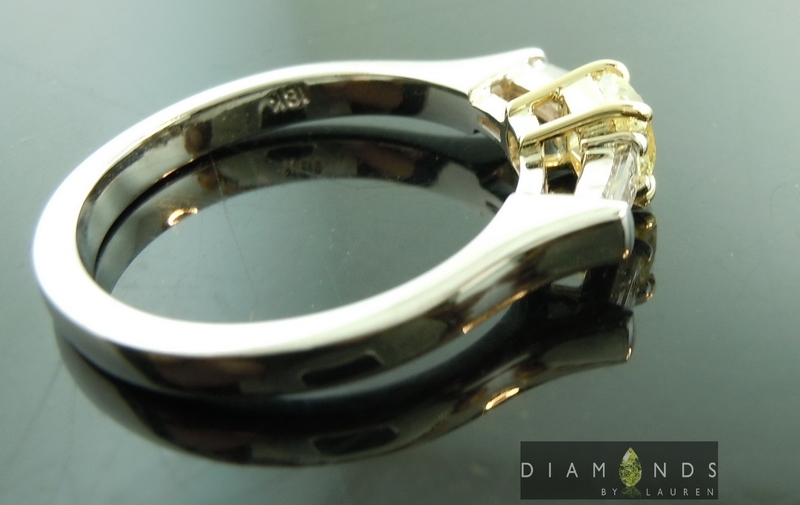canary diamond ring