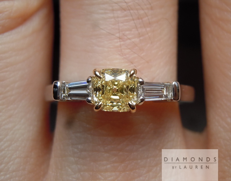 yellow diamond ring