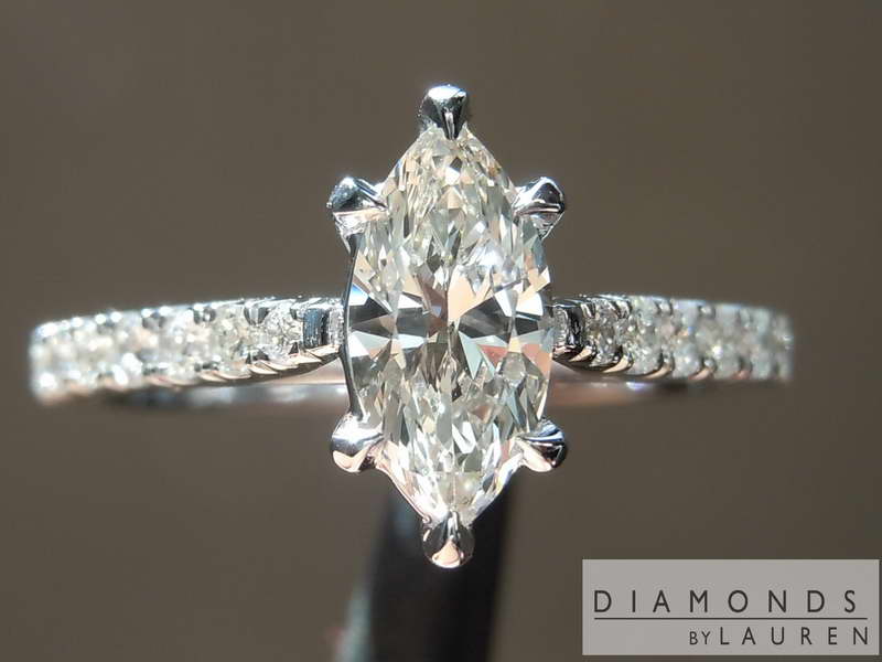 .55ct K VS1 Marquise Diamond Ring