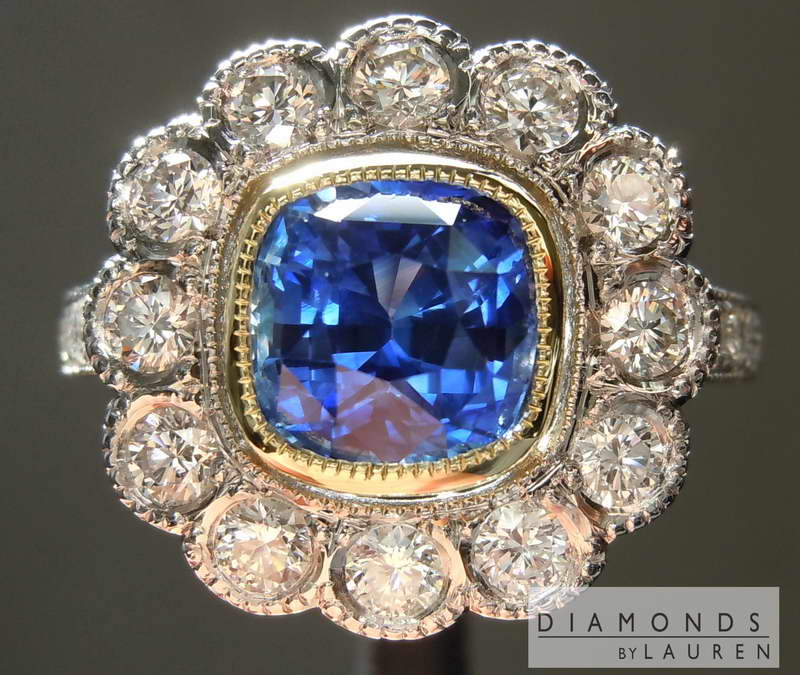 blue sapphire ring