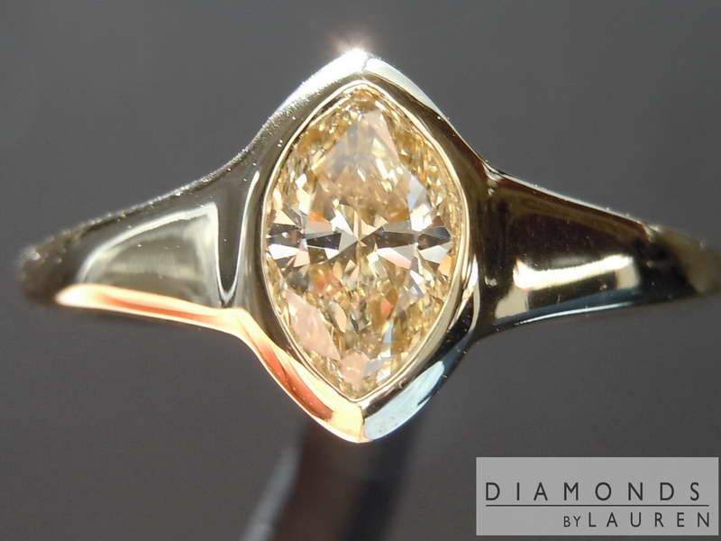 canary diamond ring