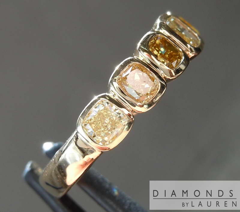 brown diamond ring