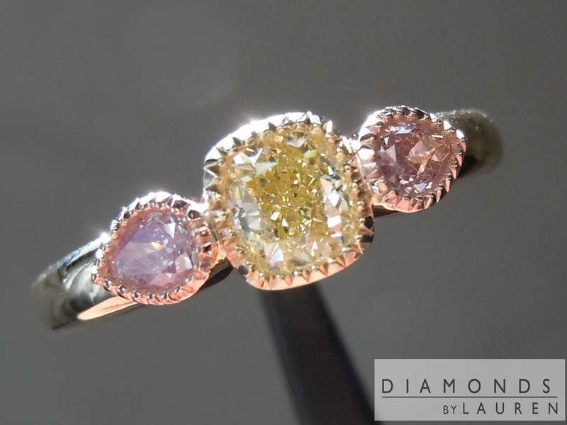yellow diamond ring