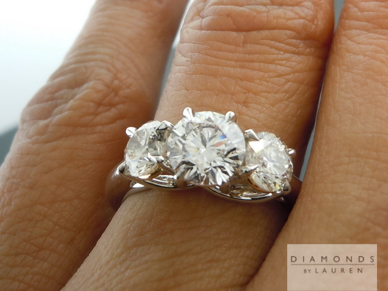 brown diamond ring