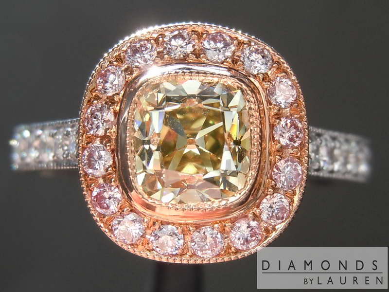 yellow diamond ring