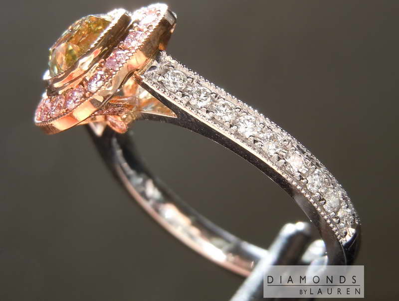 canary diamond ring