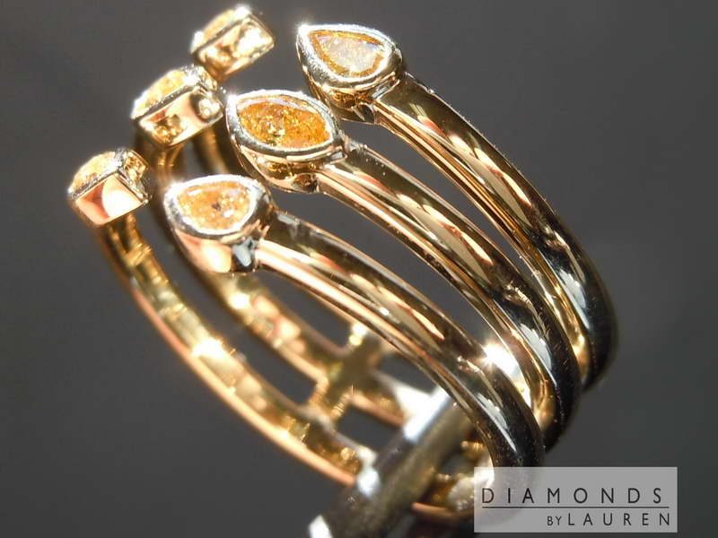 stacking diamond ring