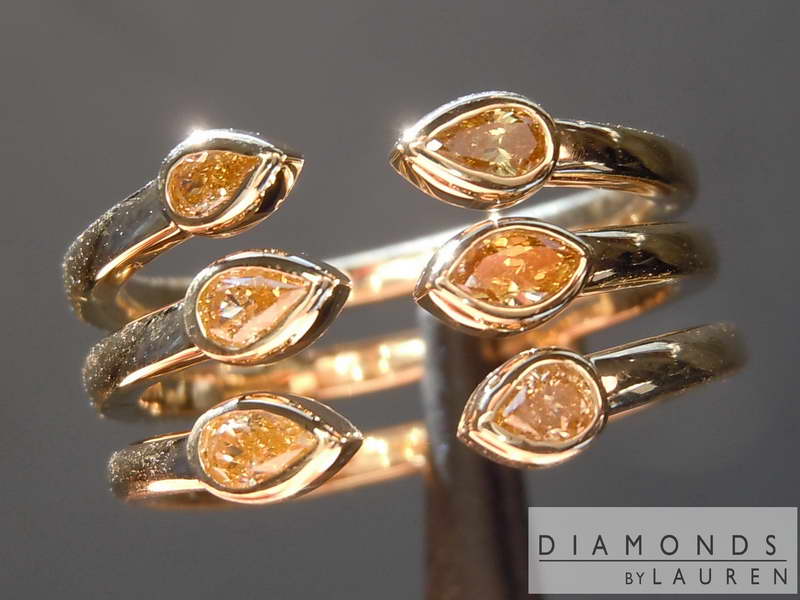 stacking diamond ring