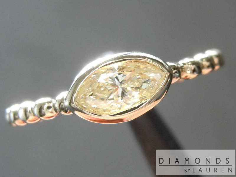  canary diamond ring