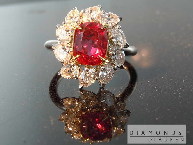 ruby and diamond ring