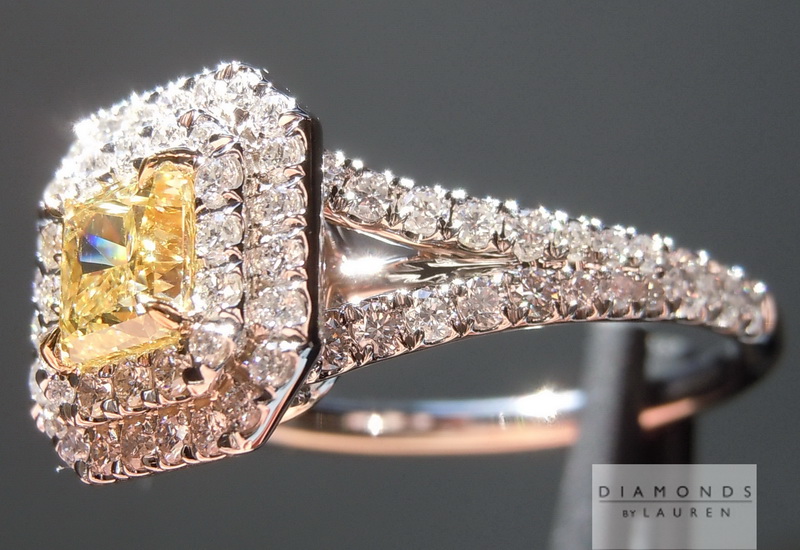 yellow diamond ring