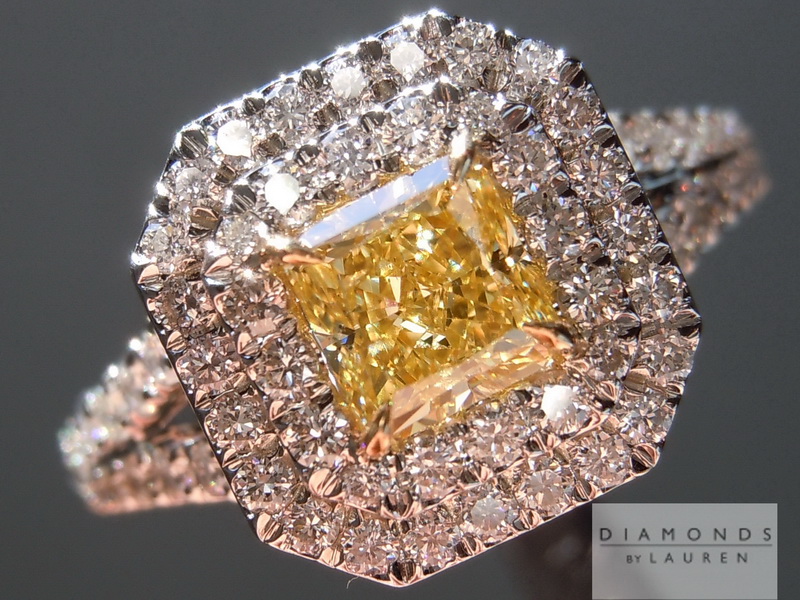 canary diamond ring
