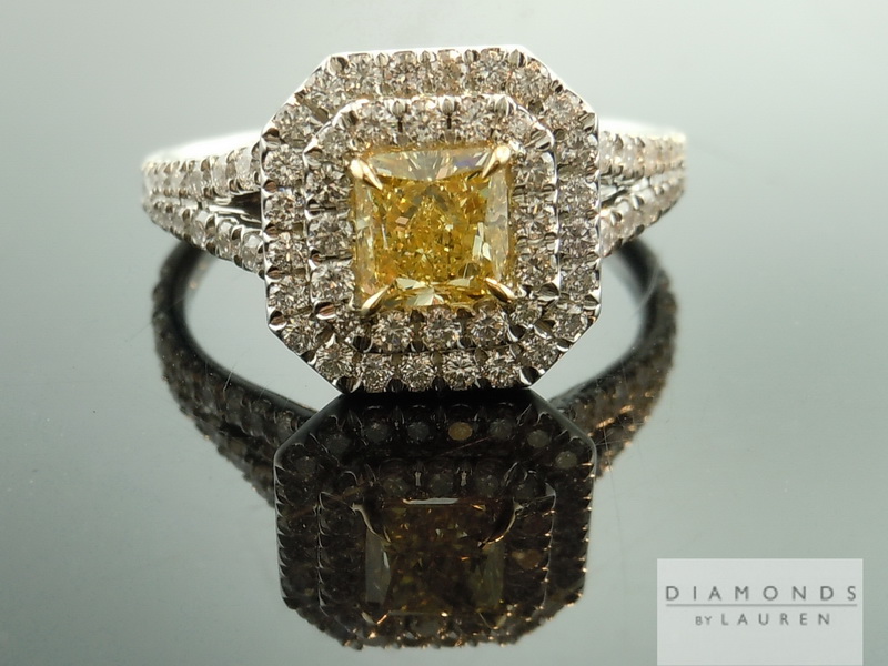 yellow diamond ring