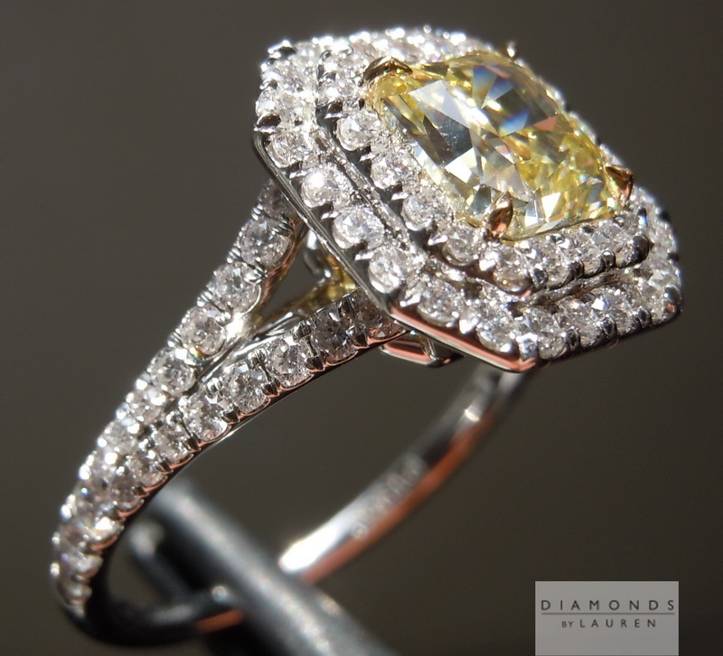 yellow diamond ring