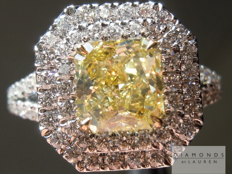 canary diamond ring