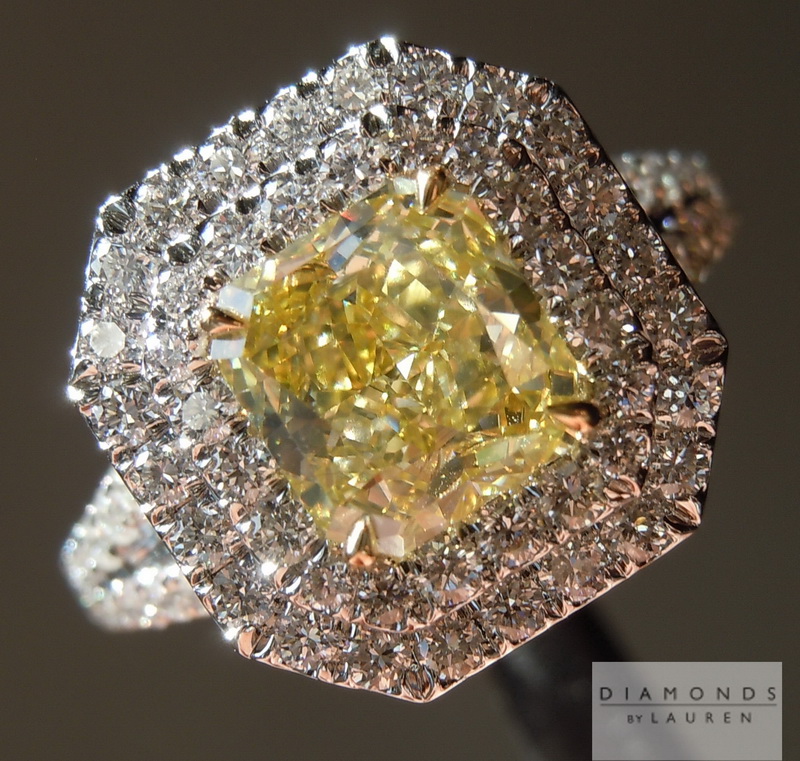 canary diamond ring